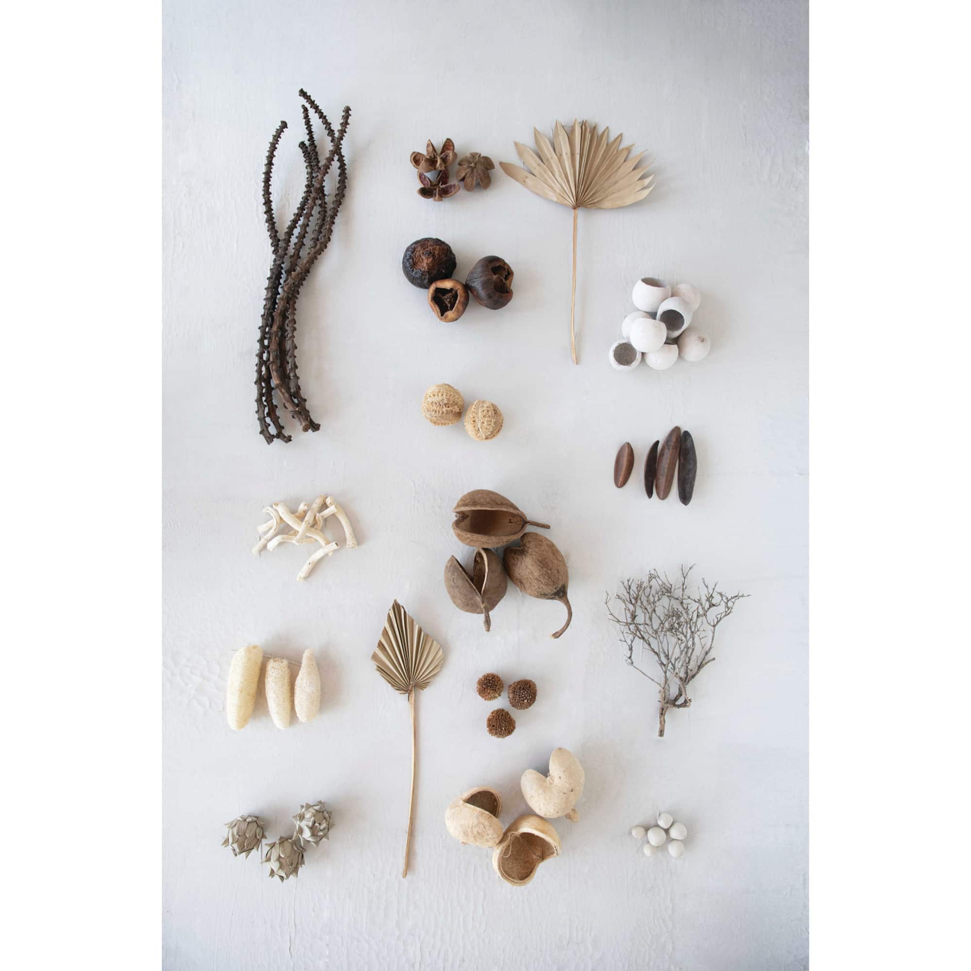 Hello Honey® 3" Handmade Dried Natural Palm Leaf Artichokes, 13ct.